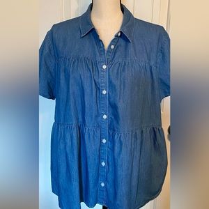 Chambray Blouse